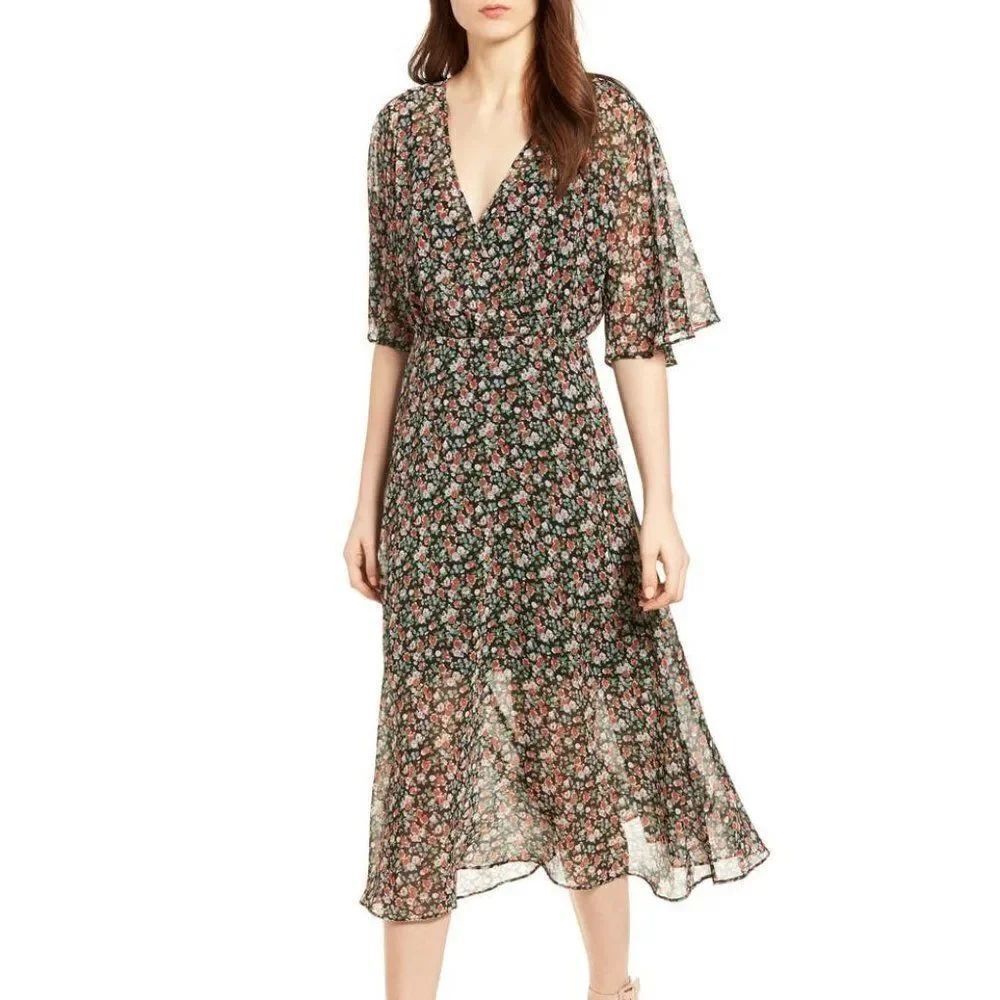 Rebecca Minkoff Ali Dress Floral Midi